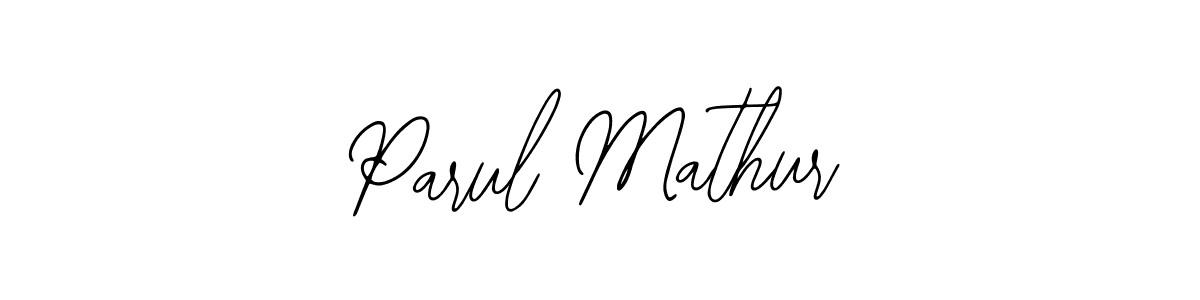 The best way (Bearetta-2O07w) to make a short signature is to pick only two or three words in your name. The name Parul Mathur include a total of six letters. For converting this name. Parul Mathur signature style 12 images and pictures png