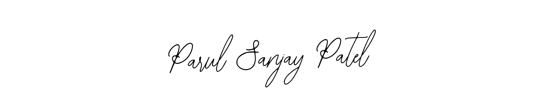 if you are searching for the best signature style for your name Parul Sanjay Patel. so please give up your signature search. here we have designed multiple signature styles  using Bearetta-2O07w. Parul Sanjay Patel signature style 12 images and pictures png