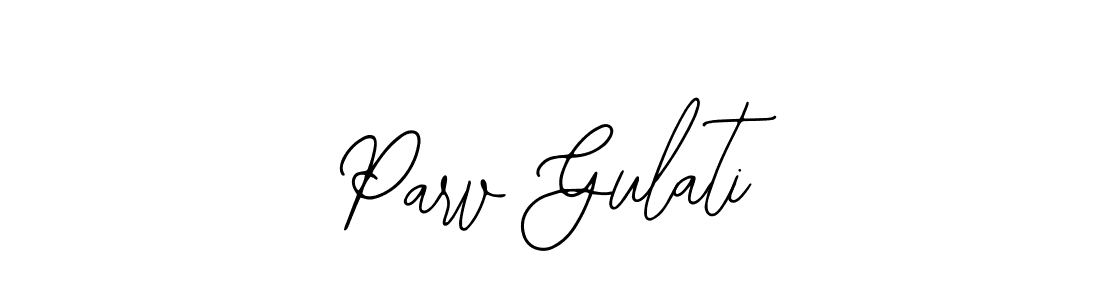 Make a beautiful signature design for name Parv Gulati. With this signature (Bearetta-2O07w) style, you can create a handwritten signature for free. Parv Gulati signature style 12 images and pictures png