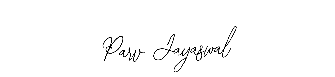 Make a beautiful signature design for name Parv Jayaswal. Use this online signature maker to create a handwritten signature for free. Parv Jayaswal signature style 12 images and pictures png