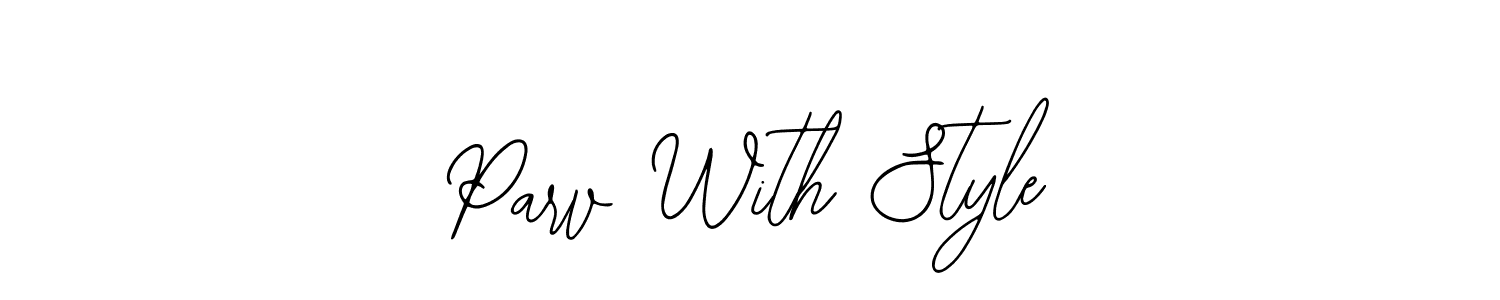 Also You can easily find your signature by using the search form. We will create Parv With Style name handwritten signature images for you free of cost using Bearetta-2O07w sign style. Parv With Style signature style 12 images and pictures png