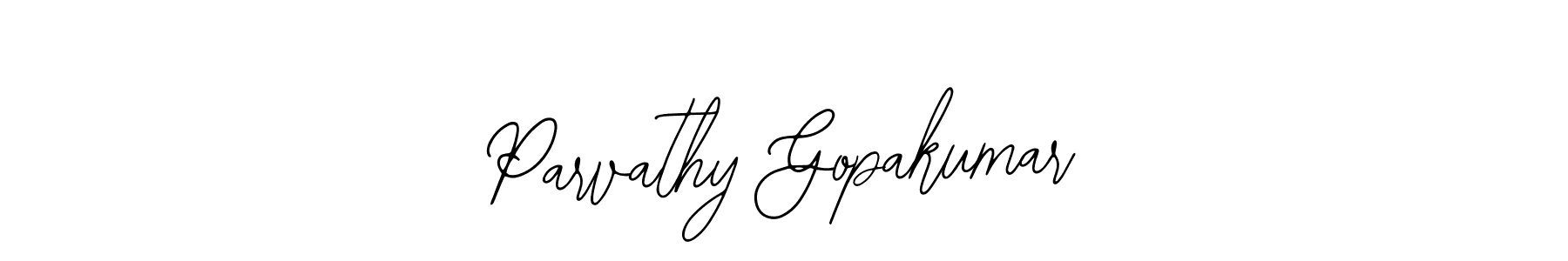 Similarly Bearetta-2O07w is the best handwritten signature design. Signature creator online .You can use it as an online autograph creator for name Parvathy Gopakumar. Parvathy Gopakumar signature style 12 images and pictures png