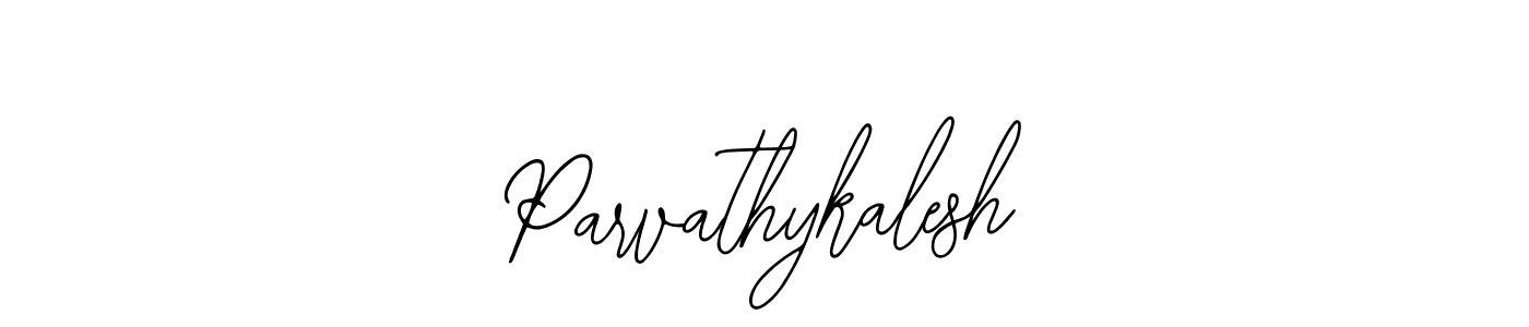 if you are searching for the best signature style for your name Parvathykalesh. so please give up your signature search. here we have designed multiple signature styles  using Bearetta-2O07w. Parvathykalesh signature style 12 images and pictures png