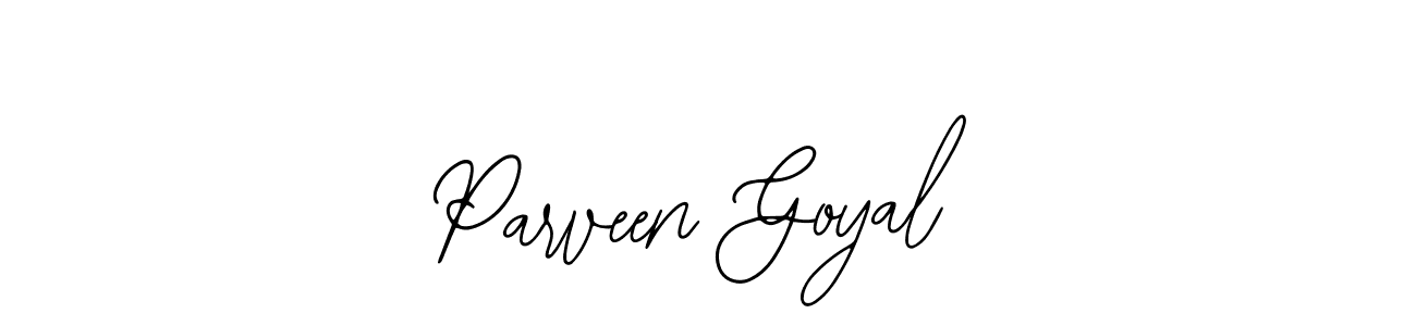 Similarly Bearetta-2O07w is the best handwritten signature design. Signature creator online .You can use it as an online autograph creator for name Parveen Goyal. Parveen Goyal signature style 12 images and pictures png