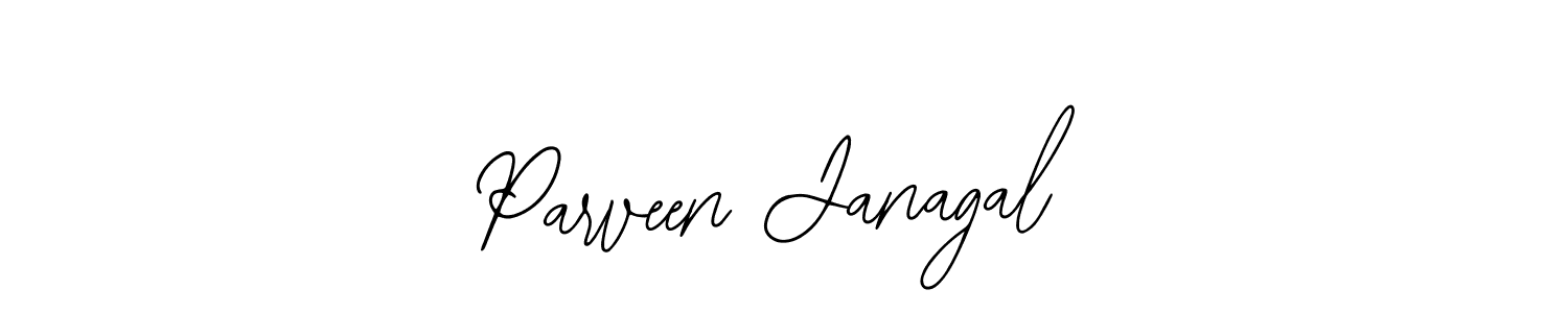 if you are searching for the best signature style for your name Parveen Janagal. so please give up your signature search. here we have designed multiple signature styles  using Bearetta-2O07w. Parveen Janagal signature style 12 images and pictures png