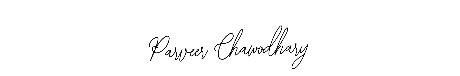 Design your own signature with our free online signature maker. With this signature software, you can create a handwritten (Bearetta-2O07w) signature for name Parveer Chawodhary. Parveer Chawodhary signature style 12 images and pictures png
