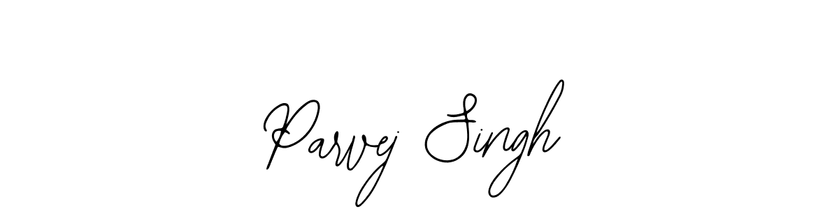 Use a signature maker to create a handwritten signature online. With this signature software, you can design (Bearetta-2O07w) your own signature for name Parvej Singh. Parvej Singh signature style 12 images and pictures png