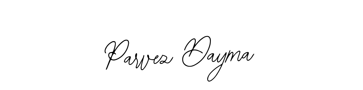 How to Draw Parvez Dayma signature style? Bearetta-2O07w is a latest design signature styles for name Parvez Dayma. Parvez Dayma signature style 12 images and pictures png