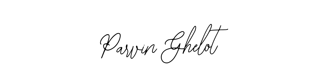 Make a beautiful signature design for name Parvin Ghelot. With this signature (Bearetta-2O07w) style, you can create a handwritten signature for free. Parvin Ghelot signature style 12 images and pictures png