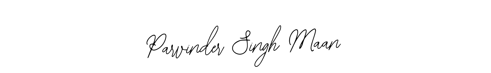 Parvinder Singh Maan stylish signature style. Best Handwritten Sign (Bearetta-2O07w) for my name. Handwritten Signature Collection Ideas for my name Parvinder Singh Maan. Parvinder Singh Maan signature style 12 images and pictures png