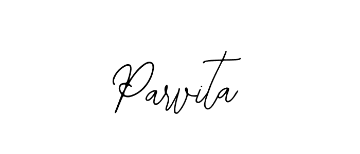 Make a beautiful signature design for name Parvita. Use this online signature maker to create a handwritten signature for free. Parvita signature style 12 images and pictures png
