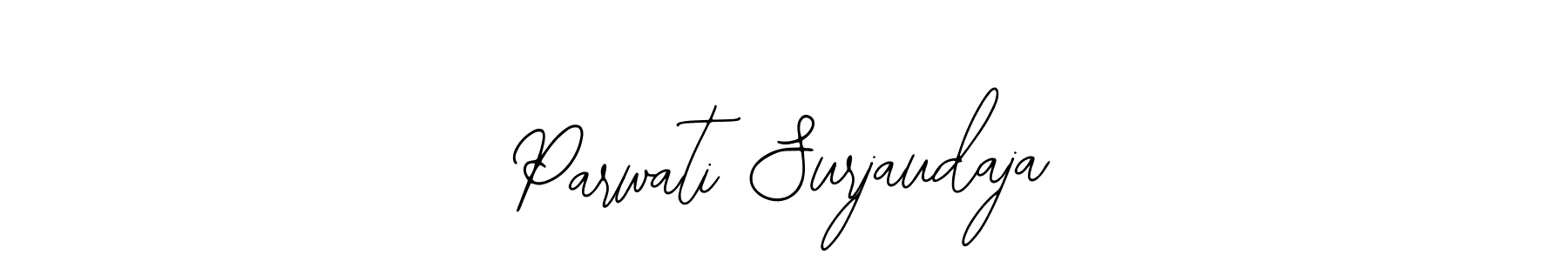 Create a beautiful signature design for name Parwati Surjaudaja. With this signature (Bearetta-2O07w) fonts, you can make a handwritten signature for free. Parwati Surjaudaja signature style 12 images and pictures png