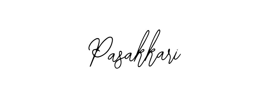 Design your own signature with our free online signature maker. With this signature software, you can create a handwritten (Bearetta-2O07w) signature for name Pasakkari. Pasakkari signature style 12 images and pictures png