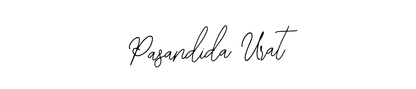 Design your own signature with our free online signature maker. With this signature software, you can create a handwritten (Bearetta-2O07w) signature for name Pasandida Urat. Pasandida Urat signature style 12 images and pictures png