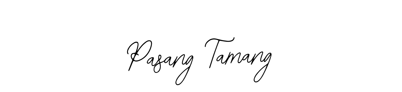 Use a signature maker to create a handwritten signature online. With this signature software, you can design (Bearetta-2O07w) your own signature for name Pasang Tamang. Pasang Tamang signature style 12 images and pictures png