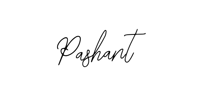 Use a signature maker to create a handwritten signature online. With this signature software, you can design (Bearetta-2O07w) your own signature for name Pashant. Pashant signature style 12 images and pictures png