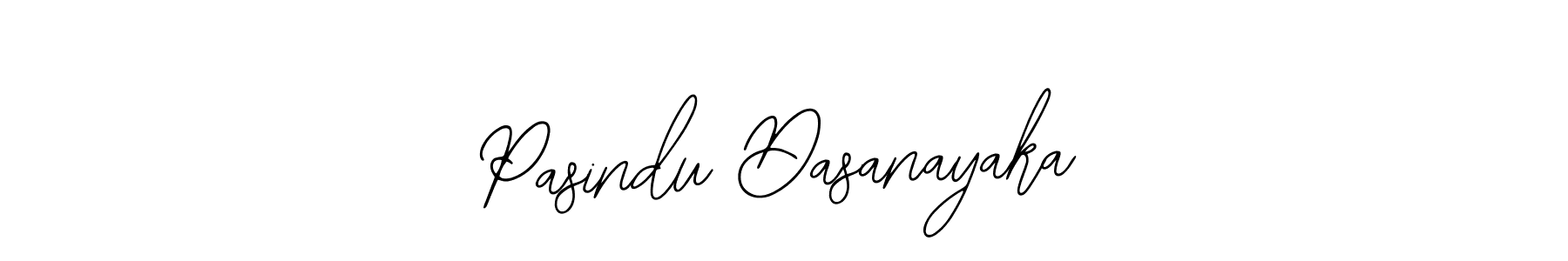 How to make Pasindu Dasanayaka name signature. Use Bearetta-2O07w style for creating short signs online. This is the latest handwritten sign. Pasindu Dasanayaka signature style 12 images and pictures png