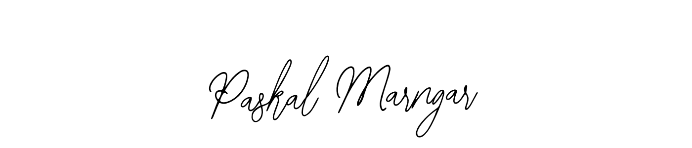 How to make Paskal Marngar name signature. Use Bearetta-2O07w style for creating short signs online. This is the latest handwritten sign. Paskal Marngar signature style 12 images and pictures png