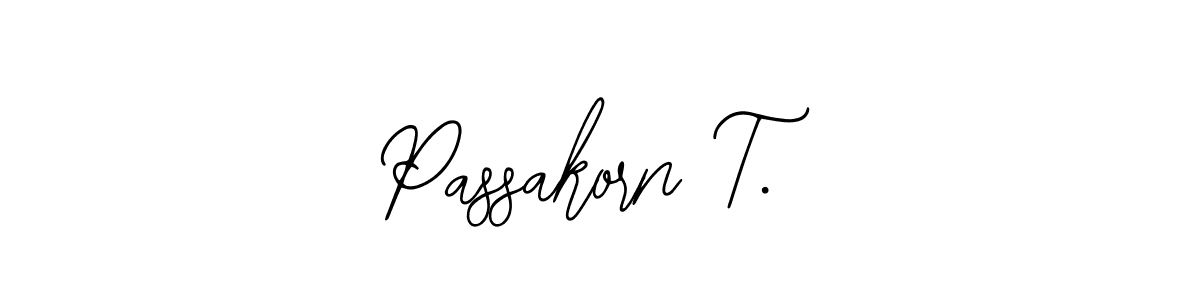 How to make Passakorn T. signature? Bearetta-2O07w is a professional autograph style. Create handwritten signature for Passakorn T. name. Passakorn T. signature style 12 images and pictures png