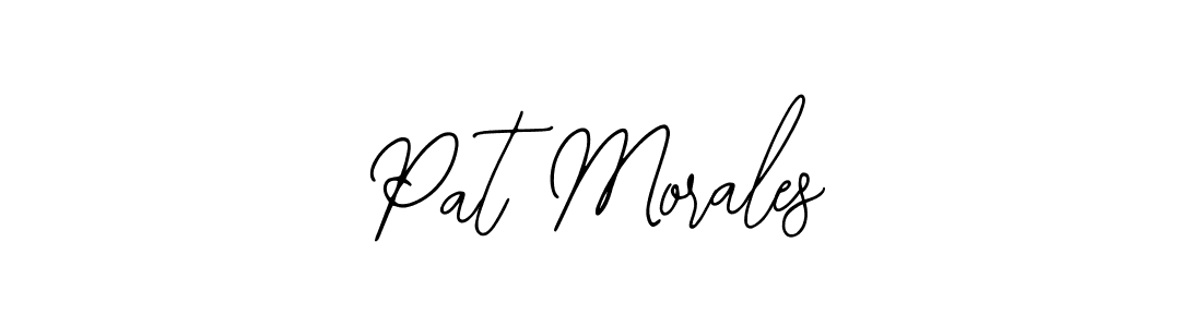 Design your own signature with our free online signature maker. With this signature software, you can create a handwritten (Bearetta-2O07w) signature for name Pat Morales. Pat Morales signature style 12 images and pictures png