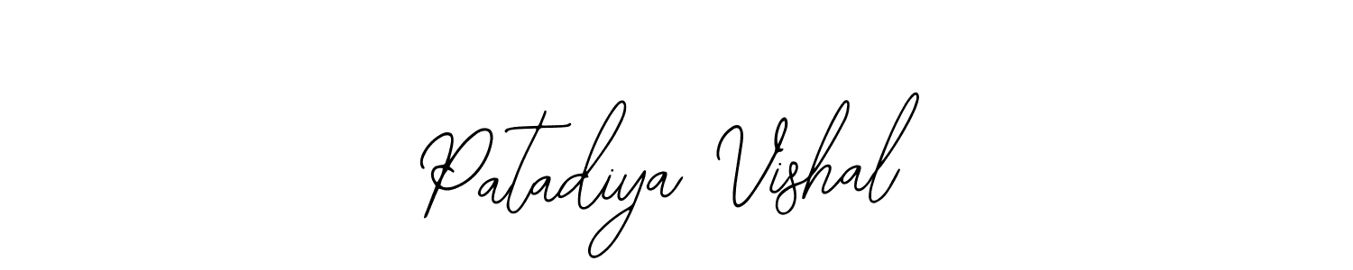 It looks lik you need a new signature style for name Patadiya Vishal. Design unique handwritten (Bearetta-2O07w) signature with our free signature maker in just a few clicks. Patadiya Vishal signature style 12 images and pictures png
