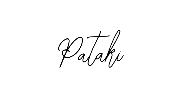How to make Pataki name signature. Use Bearetta-2O07w style for creating short signs online. This is the latest handwritten sign. Pataki signature style 12 images and pictures png