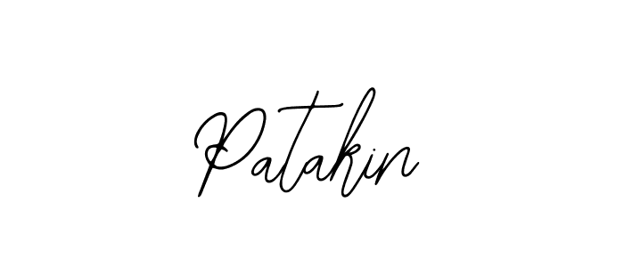 Use a signature maker to create a handwritten signature online. With this signature software, you can design (Bearetta-2O07w) your own signature for name Patakin. Patakin signature style 12 images and pictures png
