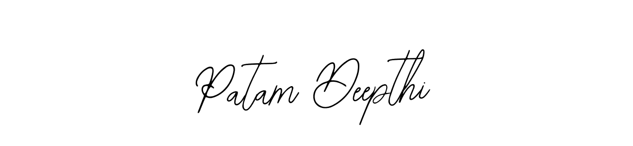 This is the best signature style for the Patam Deepthi name. Also you like these signature font (Bearetta-2O07w). Mix name signature. Patam Deepthi signature style 12 images and pictures png