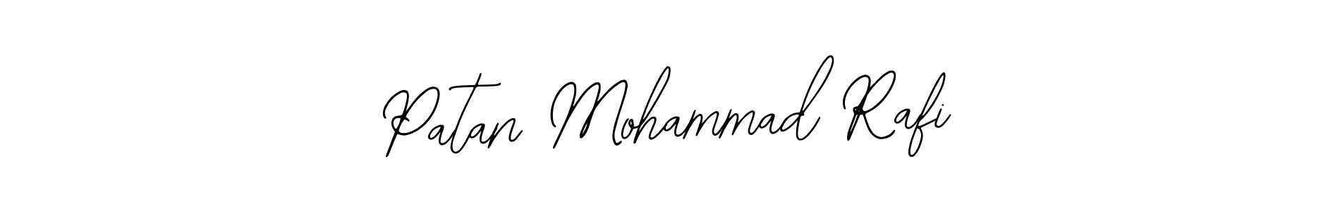 Create a beautiful signature design for name Patan Mohammad Rafi. With this signature (Bearetta-2O07w) fonts, you can make a handwritten signature for free. Patan Mohammad Rafi signature style 12 images and pictures png