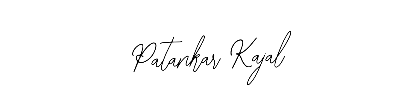 Bearetta-2O07w is a professional signature style that is perfect for those who want to add a touch of class to their signature. It is also a great choice for those who want to make their signature more unique. Get Patankar Kajal name to fancy signature for free. Patankar Kajal signature style 12 images and pictures png
