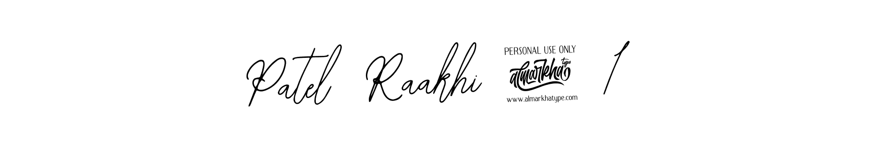 Create a beautiful signature design for name Patel  Raakhi 7518. With this signature (Bearetta-2O07w) fonts, you can make a handwritten signature for free. Patel  Raakhi 7518 signature style 12 images and pictures png