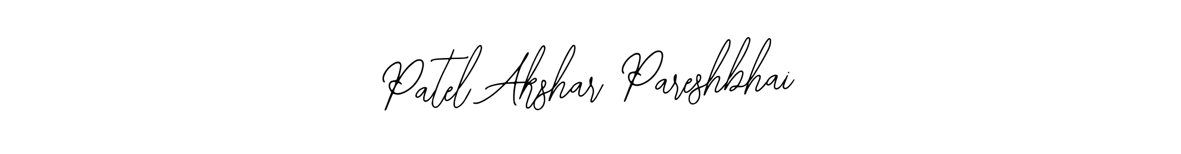 The best way (Bearetta-2O07w) to make a short signature is to pick only two or three words in your name. The name Patel Akshar Pareshbhai include a total of six letters. For converting this name. Patel Akshar Pareshbhai signature style 12 images and pictures png