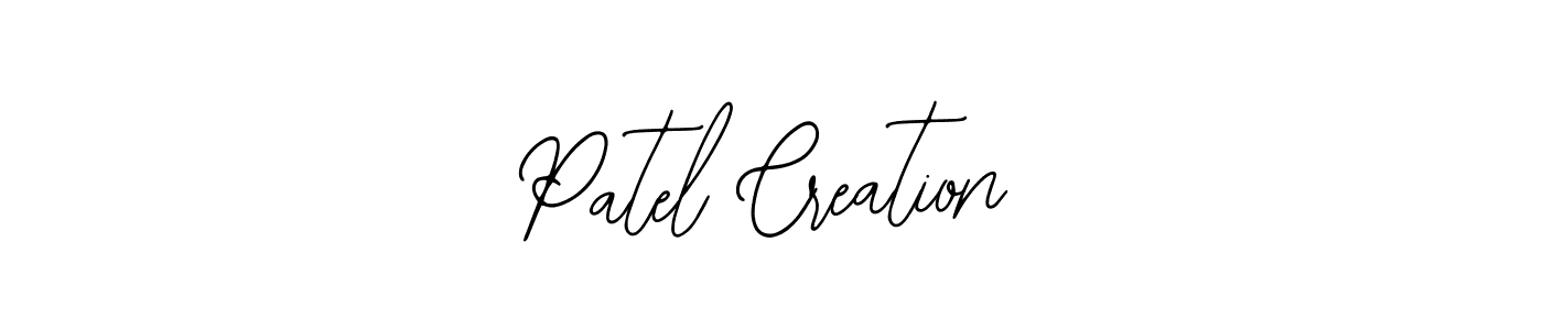 Make a beautiful signature design for name Patel Creation. Use this online signature maker to create a handwritten signature for free. Patel Creation signature style 12 images and pictures png