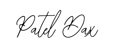 The best way (Bearetta-2O07w) to make a short signature is to pick only two or three words in your name. For converting this name Patel Dax. Patel Dax signature style 12 images and pictures png