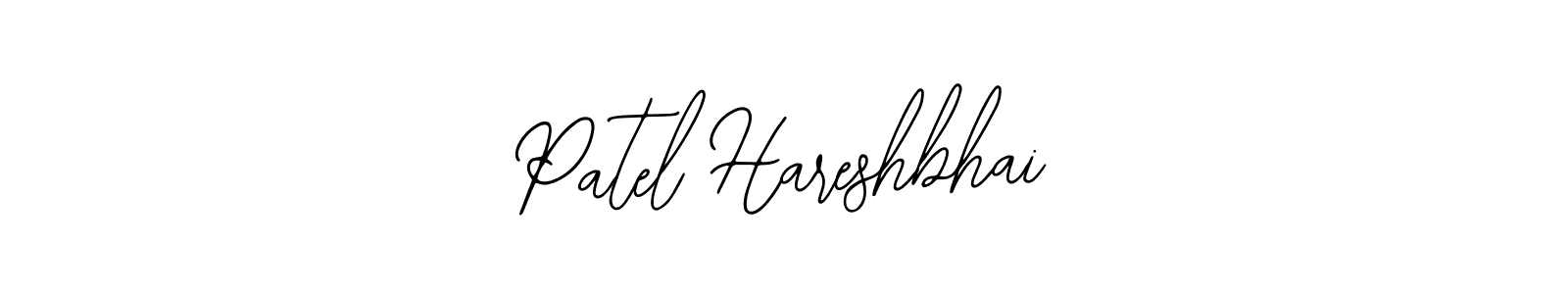 Also You can easily find your signature by using the search form. We will create Patel Hareshbhai name handwritten signature images for you free of cost using Bearetta-2O07w sign style. Patel Hareshbhai signature style 12 images and pictures png