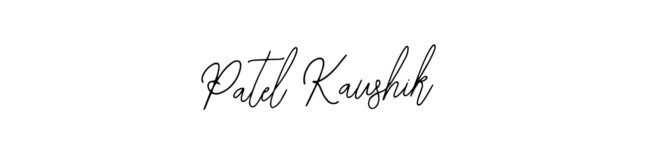 Similarly Bearetta-2O07w is the best handwritten signature design. Signature creator online .You can use it as an online autograph creator for name Patel Kaushik. Patel Kaushik signature style 12 images and pictures png