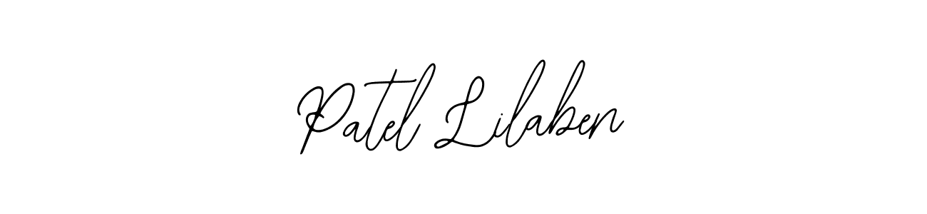 Similarly Bearetta-2O07w is the best handwritten signature design. Signature creator online .You can use it as an online autograph creator for name Patel Lilaben. Patel Lilaben signature style 12 images and pictures png