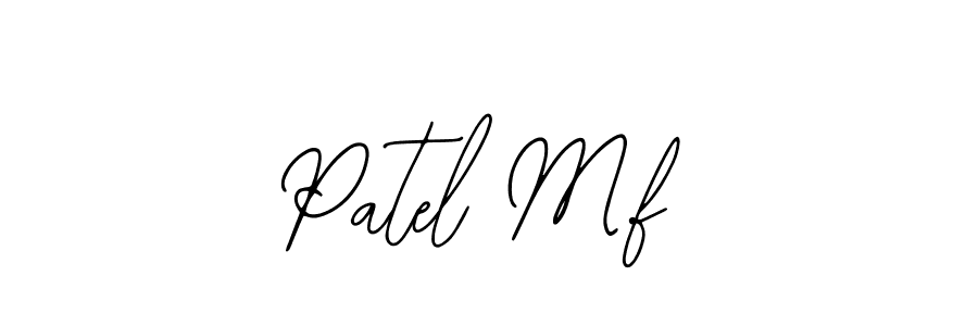 Make a beautiful signature design for name Patel M.f. Use this online signature maker to create a handwritten signature for free. Patel M.f signature style 12 images and pictures png