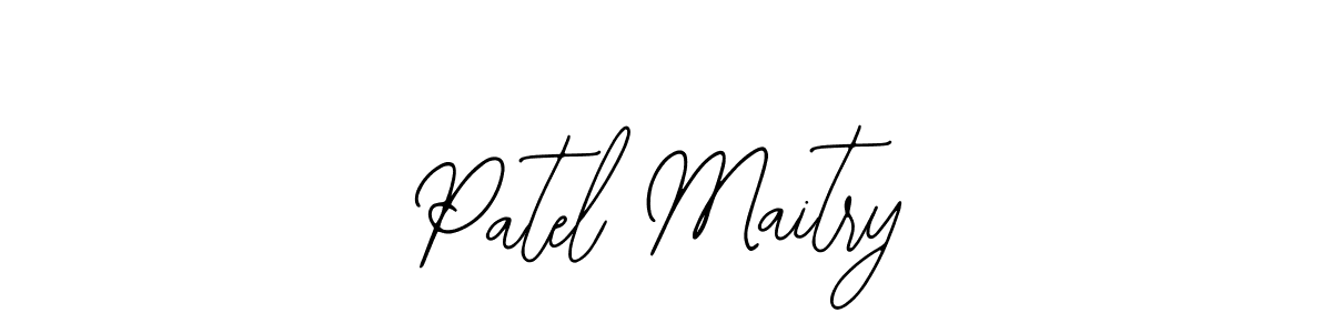 Make a short Patel Maitry signature style. Manage your documents anywhere anytime using Bearetta-2O07w. Create and add eSignatures, submit forms, share and send files easily. Patel Maitry signature style 12 images and pictures png