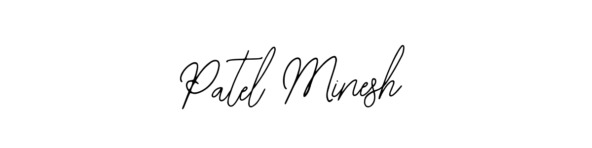 How to Draw Patel Minesh signature style? Bearetta-2O07w is a latest design signature styles for name Patel Minesh. Patel Minesh signature style 12 images and pictures png