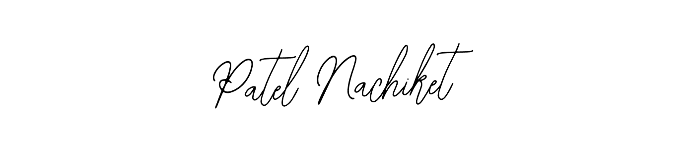 Use a signature maker to create a handwritten signature online. With this signature software, you can design (Bearetta-2O07w) your own signature for name Patel Nachiket. Patel Nachiket signature style 12 images and pictures png