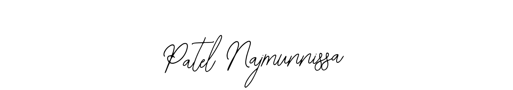 Here are the top 10 professional signature styles for the name Patel Najmunnissa. These are the best autograph styles you can use for your name. Patel Najmunnissa signature style 12 images and pictures png