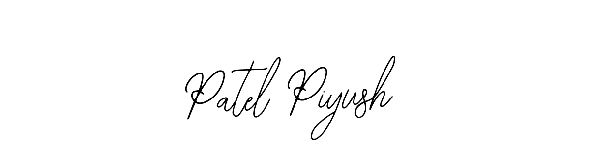 This is the best signature style for the Patel Piyush name. Also you like these signature font (Bearetta-2O07w). Mix name signature. Patel Piyush signature style 12 images and pictures png