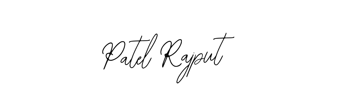 It looks lik you need a new signature style for name Patel Rajput. Design unique handwritten (Bearetta-2O07w) signature with our free signature maker in just a few clicks. Patel Rajput signature style 12 images and pictures png