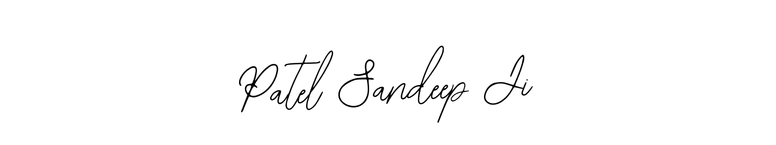 Patel Sandeep Ji stylish signature style. Best Handwritten Sign (Bearetta-2O07w) for my name. Handwritten Signature Collection Ideas for my name Patel Sandeep Ji. Patel Sandeep Ji signature style 12 images and pictures png