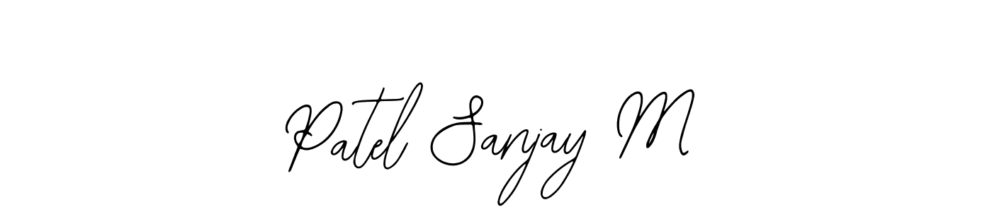 Make a beautiful signature design for name Patel Sanjay M. Use this online signature maker to create a handwritten signature for free. Patel Sanjay M signature style 12 images and pictures png