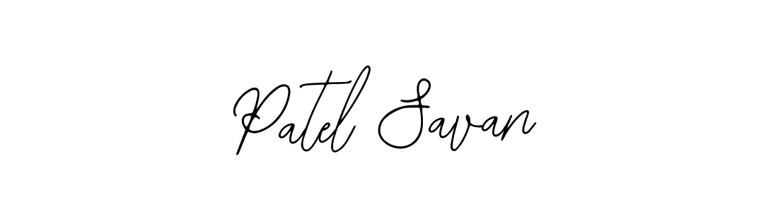 if you are searching for the best signature style for your name Patel Savan. so please give up your signature search. here we have designed multiple signature styles  using Bearetta-2O07w. Patel Savan signature style 12 images and pictures png