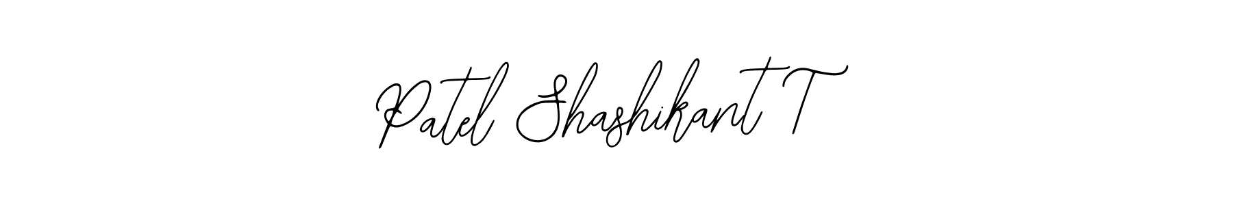 How to make Patel Shashikant T signature? Bearetta-2O07w is a professional autograph style. Create handwritten signature for Patel Shashikant T name. Patel Shashikant T signature style 12 images and pictures png