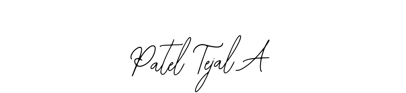 Patel Tejal A stylish signature style. Best Handwritten Sign (Bearetta-2O07w) for my name. Handwritten Signature Collection Ideas for my name Patel Tejal A. Patel Tejal A signature style 12 images and pictures png