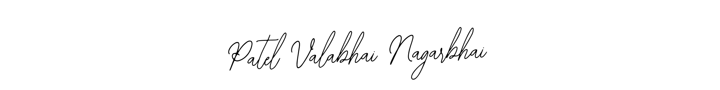 Patel Valabhai Nagarbhai stylish signature style. Best Handwritten Sign (Bearetta-2O07w) for my name. Handwritten Signature Collection Ideas for my name Patel Valabhai Nagarbhai. Patel Valabhai Nagarbhai signature style 12 images and pictures png